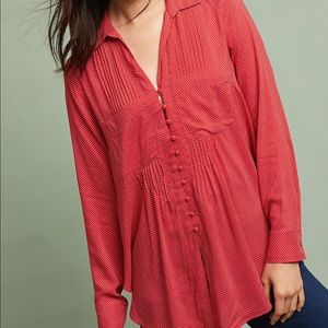 Anthropologie Maeve Matilda Blouse S
